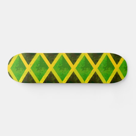 Jamaicaans vlagontwerp skateboard (Horizontaal)