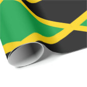 Jamaicaans vlagverzamelpapier cadeaupapier (Rol Hoek)