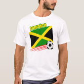 Jamaicaans voetbalteam t-shirt (Voorkant)