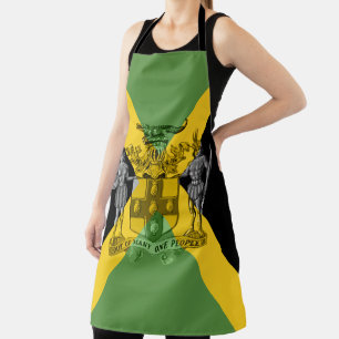 Jamaicaanse All-Over Print Apron Schort
