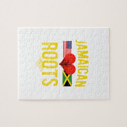 Jamaicaanse Amerikaan Legpuzzel (Horizontaal)