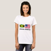 Jamaicaanse Amerikaan T-shirt (Voorkant volledig)