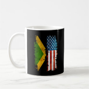 Jamaicaanse Amerikaanse vlag Jamaica Usa Koffiemok