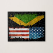 Jamaicaanse Amerikaanse vlag Jamaica Usa Legpuzzel (Horizontaal)