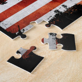 Jamaicaanse Amerikaanse vlag Jamaica Usa Legpuzzel (Zijkant)