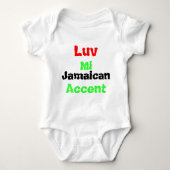 Jamaicaanse baby t-shirts (Voorkant)