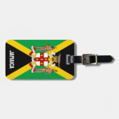 Jamaicaanse Bagagelabels, Jamaicaanse vlag Bagagelabel (Voorkant horizontaal)