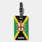 Jamaicaanse Bagagelabels, Jamaicaanse vlag Bagagelabel (Voorkant verticaal)