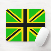 Jamaicaanse Britse vlag Mousepad Muismat (Met muis)