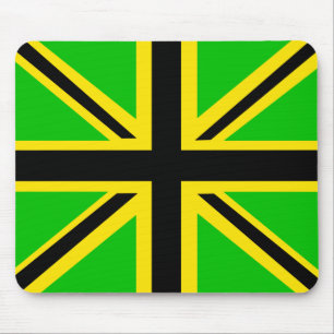 Jamaicaanse Britse vlag Mousepad Muismat