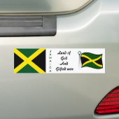 Jamaicaanse bumperstickers (Op auto)