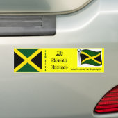 Jamaicaanse bumperstickers komen snel (Op auto)