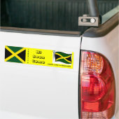 Jamaicaanse bumperstickers komen snel (Op Truck)