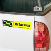 Jamaicaanse bumperstickers komen snel (Op Truck)