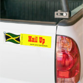 Jamaicaanse bumperstickers omhoog (Op Truck)