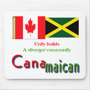 jamaicaanse canadese wortels muismat