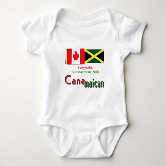 jamaicaanse canadese wortels romper (Voorkant)