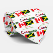 jamaicaanse canadese wortels stropdas (Opgerold)