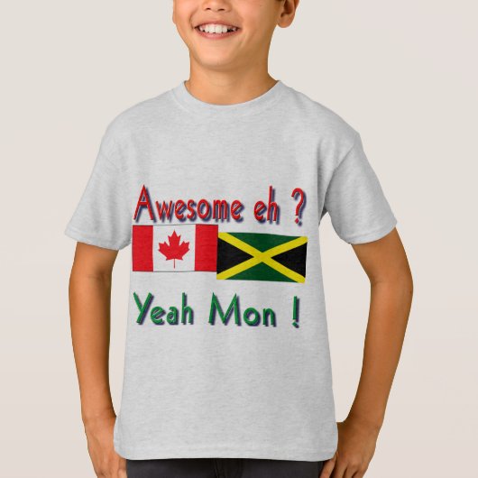 jamaicaanse canadese wortels t-shirt (Voorkant)