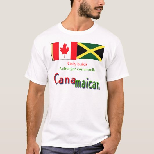 jamaicaanse canadese wortels t-shirt (Voorkant)