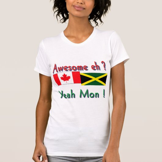 jamaicaanse canadese wortels t-shirt (Voorkant)
