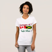 jamaicaanse canadese wortels t-shirt (Voorkant volledig)