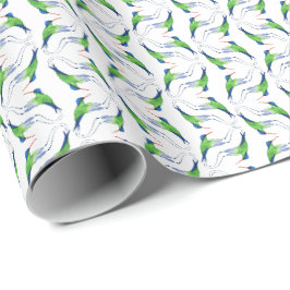 Jamaicaanse Doctor Bird Inpakpapier