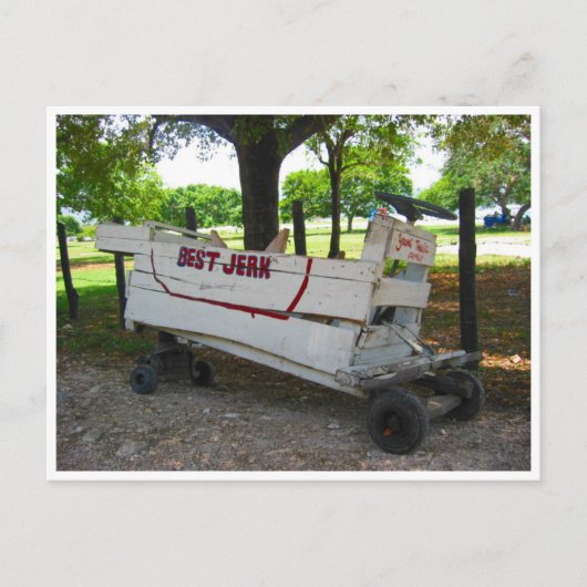 jamaicaanse eikel briefkaart (Voorkant)