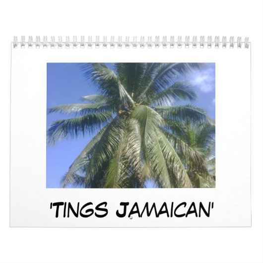 Jamaicaanse feestagenda kalender (Hoes)