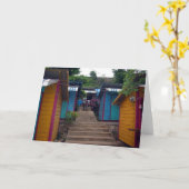 jamaicaanse gebouwen kaart (Gele Bloem)