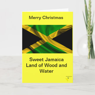 Jamaicaanse Gift Cards Feestdagen Kaart