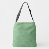 Jamaicaanse Iers-Amerikaanse Shamrock Vlag Geperso Crossbody Tas (Achterkant)