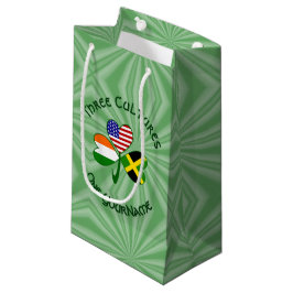 Jamaicaanse Iers-Amerikaanse Shamrock Vlag Geperso Klein Cadeauzakje