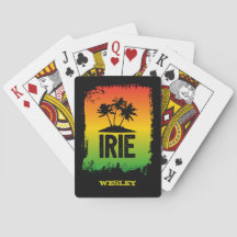 Jamaicaanse IRIE Rasta Vlag Kleuren Tropisch
