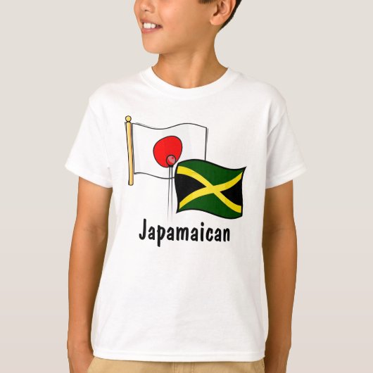 Jamaicaanse japanse kinder t-shirts (Voorkant)