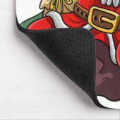 Jamaicaanse kerstman rasta santa claus rastafarian muismat (Hoek)