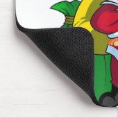 Jamaicaanse kerstman rasta santa claus rastafarian muismat (Hoek)