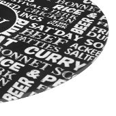 Jamaicaanse keuken Caribische keuken Monogram Snijplank (Hoek)