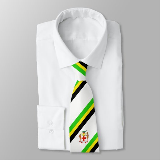 Jamaicaanse kleurenvlag stropdas (Gebonden)