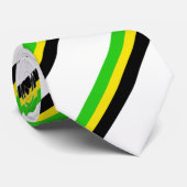 Jamaicaanse kleurenvlag stropdas (Opgerold)