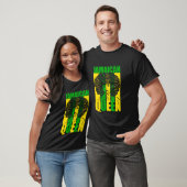 Jamaicaanse koningin voor trots en onafhankelijk J T-shirt (Unisex)
