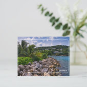 Jamaicaanse Kustsereniteit Briefkaart (Staand voorkant)