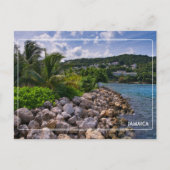 Jamaicaanse Kustsereniteit Briefkaart (Voorkant)