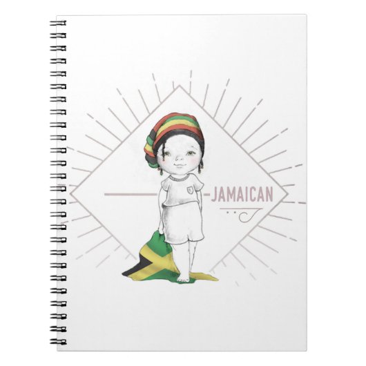 Jamaicaanse laptop notitieboek (Voorkant)