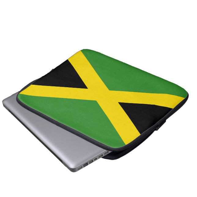 Jamaicaanse laptophoes laptop sleeve (Voorkant onderkant)