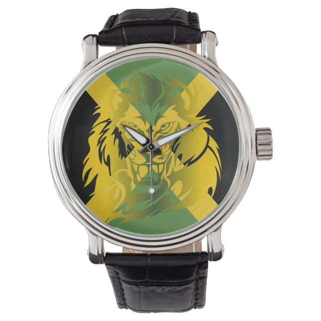 Jamaicaanse Leeuw Horloge (Voorkant)