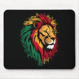 Jamaicaanse Leeuw Jamaicaanse Rasta Vlag Leeuw van Muismat