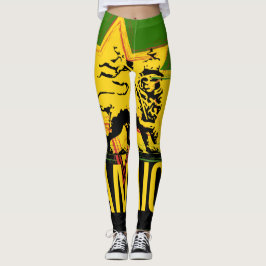 Jamaicaanse Leggings Leeuw van Juda-ontwerp