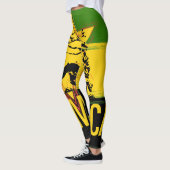 Jamaicaanse Leggings Leeuw van Juda-ontwerp (Links)
