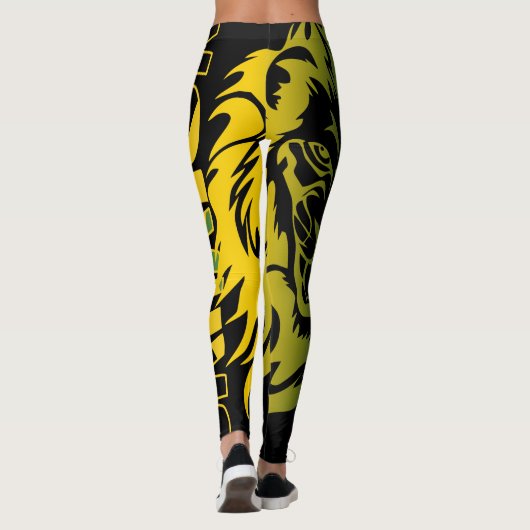 Jamaicaanse Leggings Lion Judah (Achterkant)